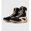 Venum Contender Boxing Shoes - Black/Sand -Boxing Store l