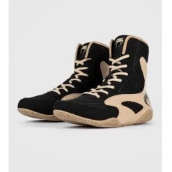Venum Contender Boxing Shoes - Black/Sand