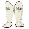 Fairtex Competition Shin Pads Sp5 - White -Boxing Store sp5