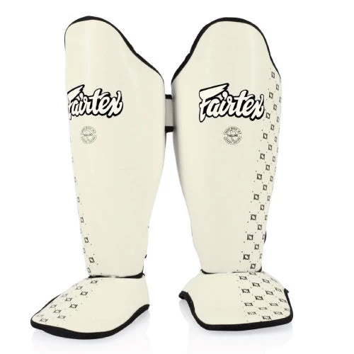 Fairtex Competition Shin Pads Sp5 - White 3 Fairtex Competition Shin Pads Sp5 - White