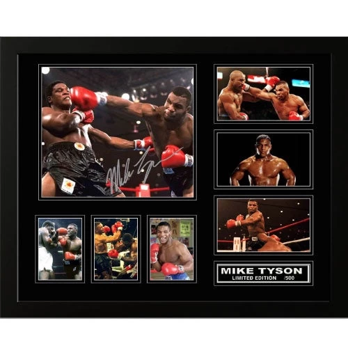 Mike Tyson Signed Limited Edition Photo Frame 3 Mike Tyson Signed Limited Edition Photo Frame
