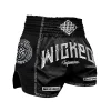 Wicked One Infamous Muay Thai Shorts Black -Boxing Store wickedoneinfamousblack