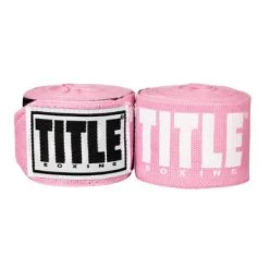 Title Boxing Power-Flex Elite 180" Boxing Hand Wraps Pink